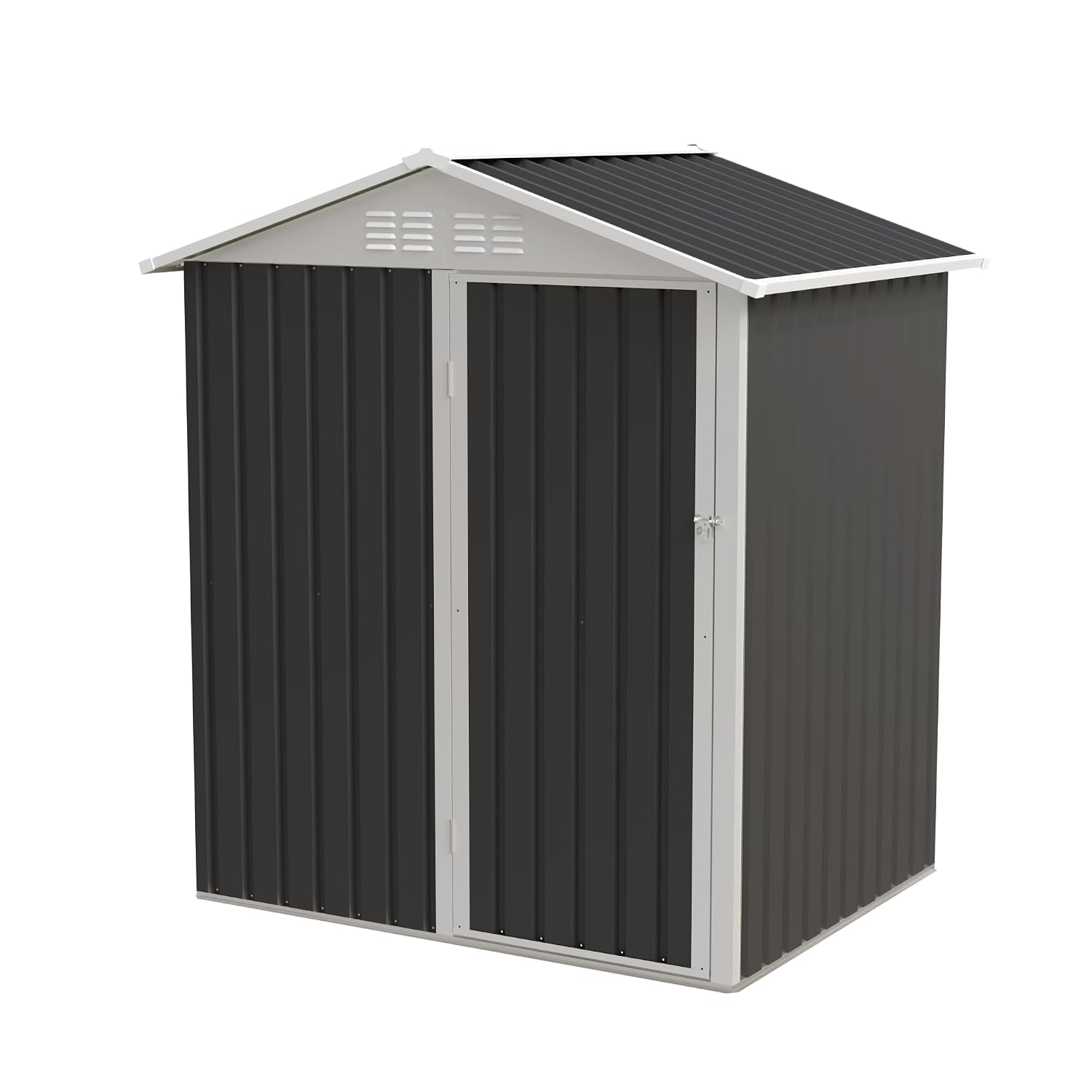 Garden Tools - Metall-Geräteschuppen für den Außenbereich 5,4x4,3 mit