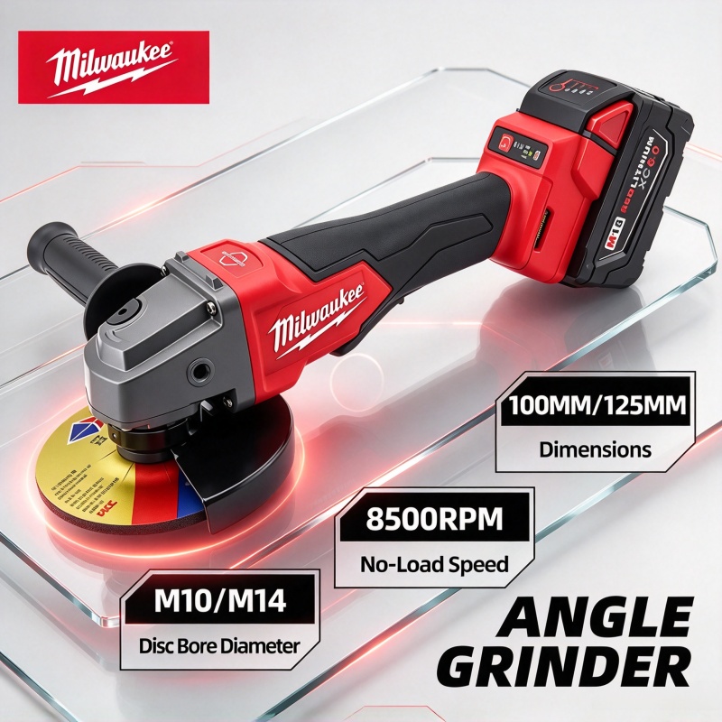 Brushless Angle Grinder Battery Powered - Neue Original Milwaukee 125mm Winkelschleifmaschine Bürstenlos