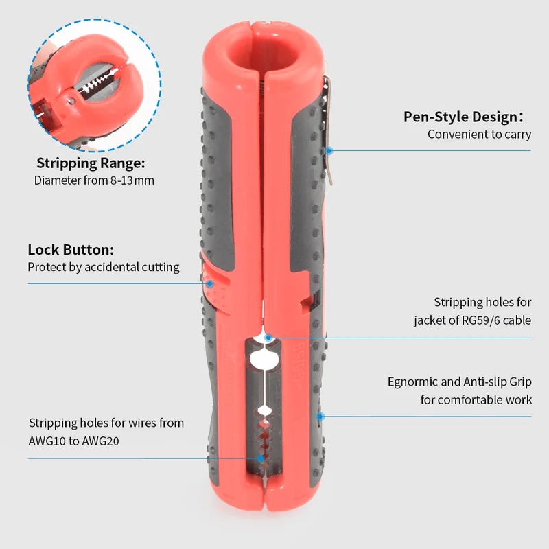 Multifunktionaler Kabelabisoli – Automatic Wire Stripper Cutter Bewertung und Preis