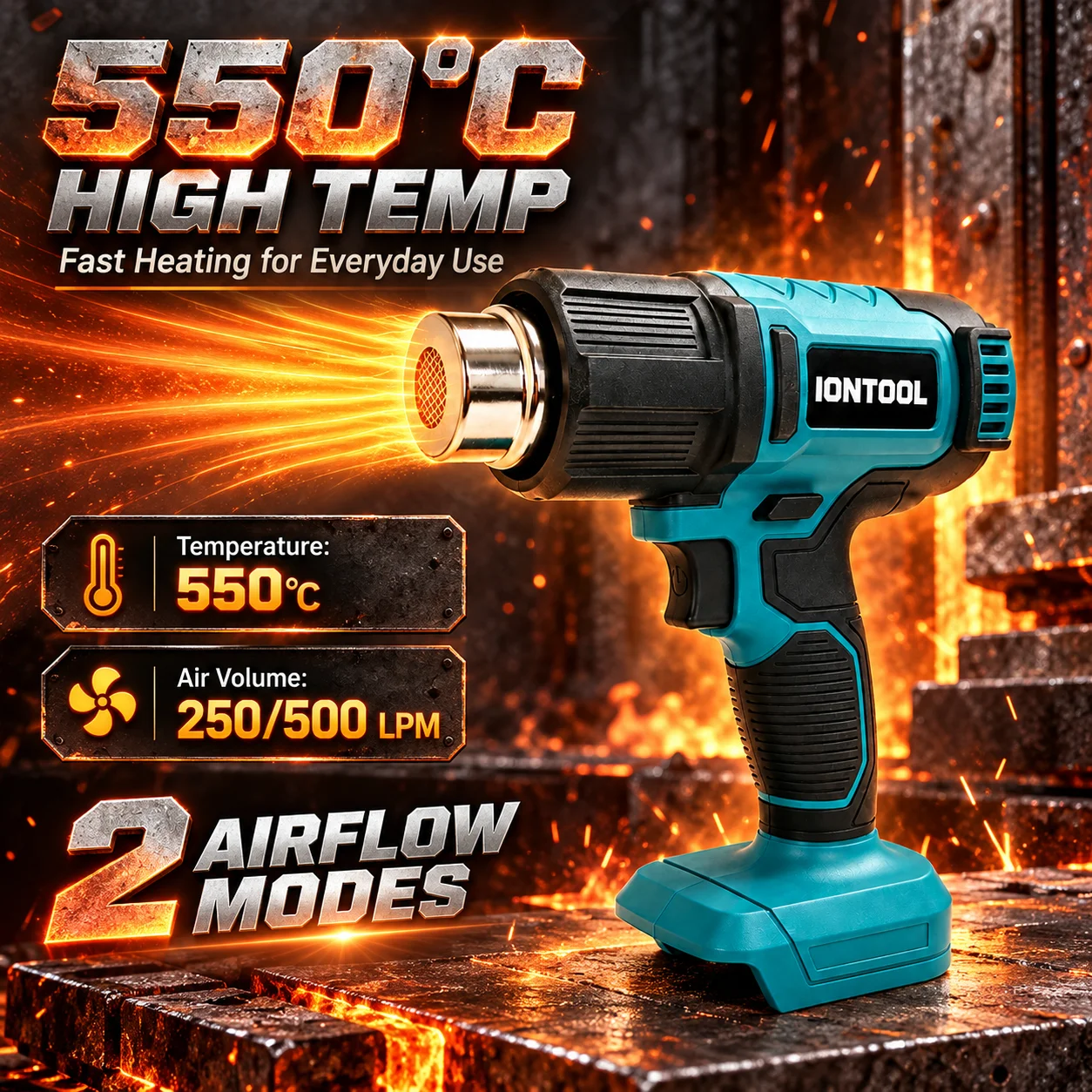 IONTOOL Akku-Heißluftpistole 5 – Cordless Heat Gun For Shrink Tubing Bewertung und Preis