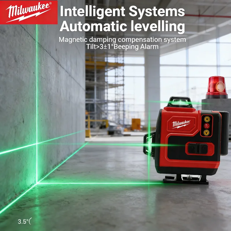 Original Milwaukee 4D 16-Linie – Laser Level 16 Lines 4D Green Bewertung und Preis