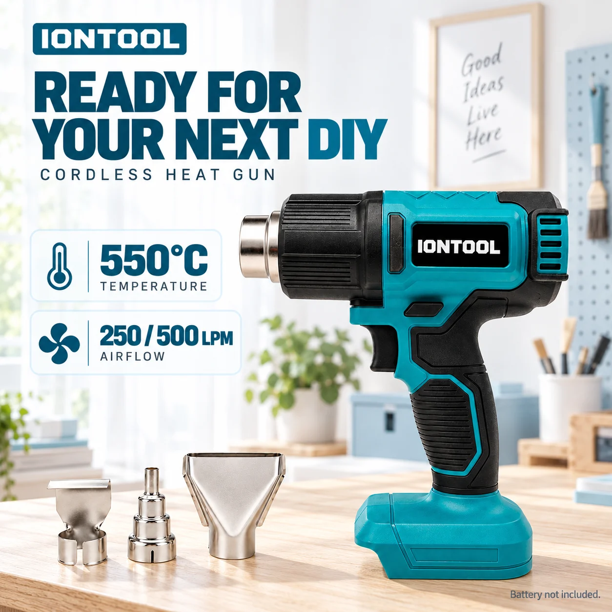 IONTOOL Akku-Heißluftpistole z – Cordless Heat Gun For Shrink Tubing Bewertung und Preis